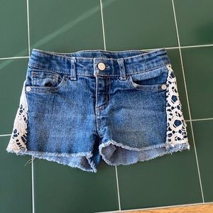 Girls denim shorts